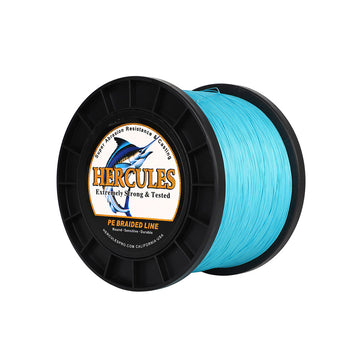 HERCULES 2000M 2187Yds Blue 10lb-250lb PE Braid Fishing Line 12 Strands HERCULES